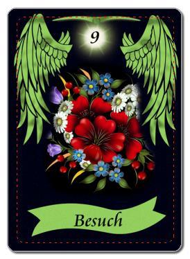 Lenormandkarten Angel Orakel Blumen Wahrsager Karten Kartenleger Thorsten
