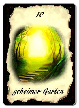 Seelen Lenormand geheimer GartenKarten Hellseher Wahrsager Kartenleger Thorsten