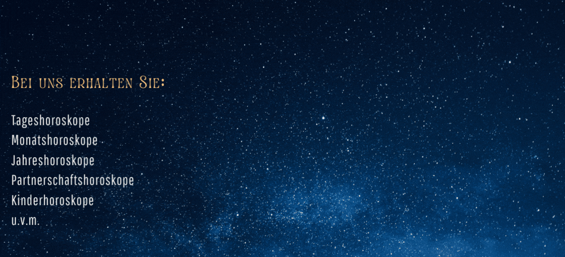 Astrologie und Horoskope