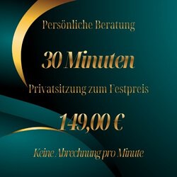 Beratung 30 Min. für LIVE & PERSONAL COACHING